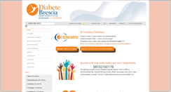 Desktop Screenshot of diabetebrescia.org